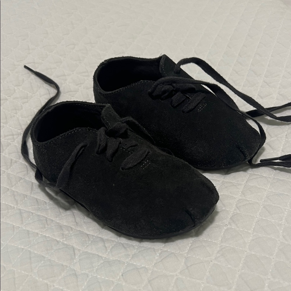 Zara Baby Classic Dark Gray Suede Kids Shoe size EU 23